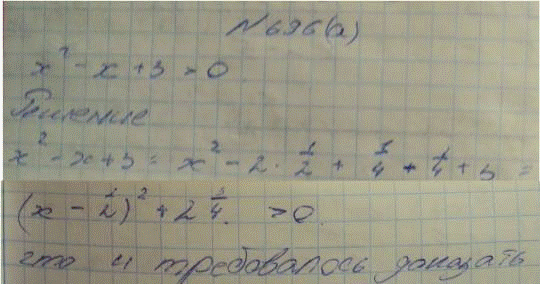 Изображение Упр.696 ГДЗ Макарычев Миндюк Феоктистов 8 класс